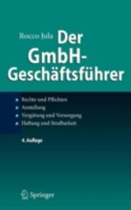 Der Gmbh - Geschaftsfuhrer - 2857146775