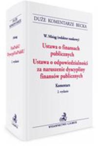 Ustawa O Finansach Publicznych Ustawa O Odpowiedzialnoci Za Naruszenie Dyscypliny Finansw Publicznych - 2846956934