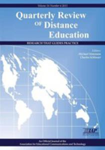 Quarterly Review Of Distance Education "Research That Guides Practice" Volume 16 Number 4 2015 - 2853955549