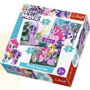 Puzzle 3w1 My Little Pony Magia Przyjani - 2856368728