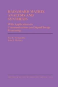 Hadamard Matrix Analysis And Synthesis - 2855417629