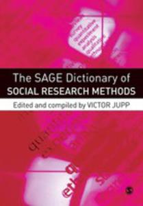 The Sage Dictionary Of Social Research Methods - 2839953260