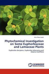 Phytochemical Investigation On Some Euphorbiaceae And Lamiaceae Plants - 2857136462