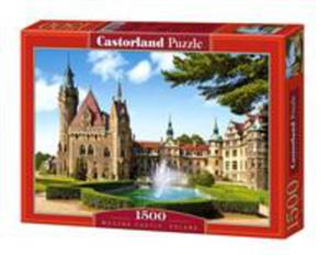 Puzzle 1500 Zamek Moszna - Polska Castor - 2844445373