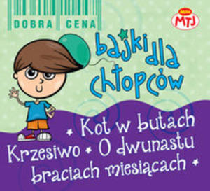 Bajki Dla Chopcw Krzesiwo O Dwunastu Braciach Miesicach Kot W Butach 3 Cd - 2853930453