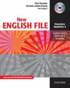 New English File Elementary Multipack A - 2839634158