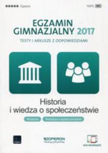 Egzamin Gimnazjalny 2017 Historia I Wiedza O Spoeczestwie Testy I Arkusze Z Odpowiedziami - 2857235504