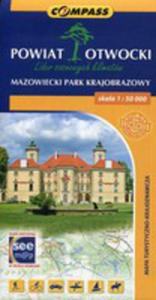 Powiat Otwocki Mazowiecki Park Krajobrazowy Mapa Turystyczno-krajoznawcza 1:50 000 - 2849514117