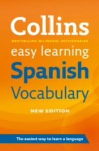 Easy Learning Spanish Vocabulary - 2857047806