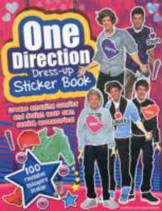 One Direction Dress - Up Sticker Book - 2844442940