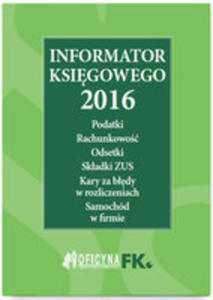 Informator Ksigowego 2016 St. Praw.05/16 - 2849005164