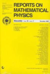 Reports On Mathematical Physics 56 / 3 - 2846029619