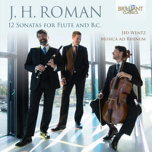 J.h. Roman: 12 Sonatas For Flute And B.c. - 2840303005