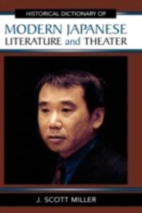 Historical Dictionary Of Modern Japanese Literature And Theater - 2840032669