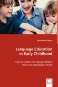Language Education In Early Childhood - 2857058541