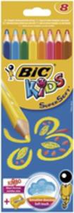 Kredki Super Soft 8 Kol. Blister Bic - 2840164154