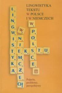 Lingwistyka Tekstu W Niemczech - 2856567209