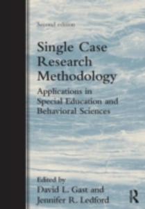 Single Case Research Methodology - 2856604645
