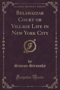 Belshazzar Court Or Village Life In New York City (Classic Reprint) - 2854720208