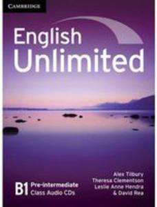 English Unlimited Pre - Intermediate: : Class Audio Cds (3) - 2844426311