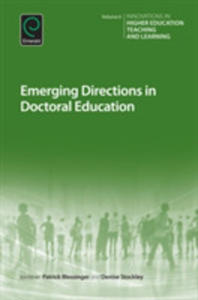 Emerging Directions In Doctoral Education - 2846080030