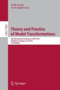 Theory And Practice Of Model Transformations - 2849929138