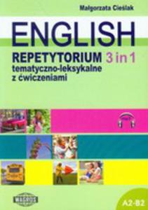 English 3 In 1 Repetytorium Tematyczno - Leksykalne Z wiczeniami - 2855073893