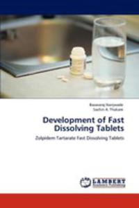 Development Of Fast Dissolving Tablets - 2857127413