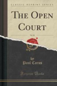 The Open Court, Vol. 30 (Classic Reprint) - 2852884650