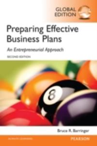 Barringer: Preparing Effective Business Plans: An Entrepreneurial Approach, Global Edition - 2848183548