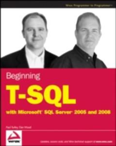 Beginning T - Sql With Microsoft Sql Server 2005 And 2008 - 2856133711