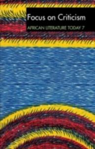 Alt 7 Focus On Criticism: African Literature Today - 2849510021