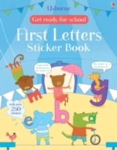 Get Ready For School First Letters Sticker Book - 2854643276