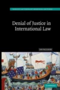Denial Of Justice In International Law - 2857047213