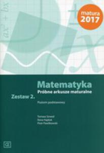 Matematyka Prbne Arkusze Maturalne Zestaw 2 Poziom Podstawowy - 2846058380