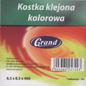 Kostka Kolorowa Grand Klejona 400 Kartek - 2840359523