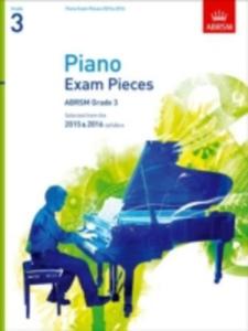 Piano Exam Pieces 2015 & 2016, Grade 3 - 2840045565