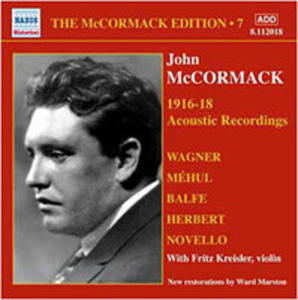 Mccormack Edition 7 - Acoustic Recordings 1916 - 18