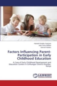 Factors Influencing Parent - Participation In Early Childhood Education - 2857159053