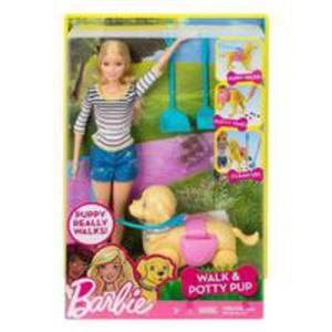 Barbie. Spacer Z Pieskiem Czycioszkiem - 2852266665