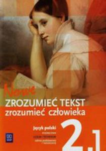 Nowe Zrozumie Tekst Zrozumie Czowieka 2 Podrcznik Cz 1 Zakres Podstawowy I Rozszerzony