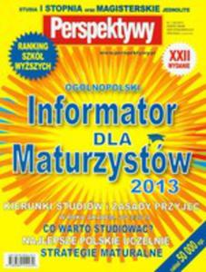 Oglnopolski Informator Dla Maturzystw 2013 - 2856568879