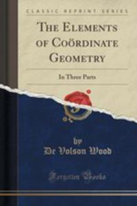 The Elements Of Coordinate Geometry - 2852848672