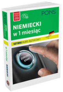 Niemiecki W 1 Miesic Szybki Kurs Jzykowy +2cd - 2847670930