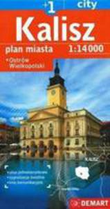 Plan Miasta Kalisz/ostrw Wielkopolski +1 1:14 000 - 2840179963