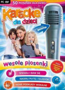 Karaoke Dla Dzieci: Wesoe Piosenki (Wer. Plus) + Mikrofon - 2839627619