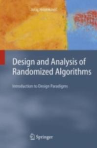 Design And Analysis Of Randomized Algorithms - 2849505320