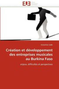 Creation Et Developpement Des Entreprises Musicales Au Burkina Faso