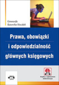 Prawa, Obowizki I Odpowiedzialno Gównych Ksigowych