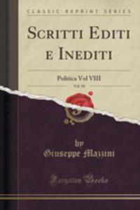 Scritti Editi E Inediti, Vol. 10 - 2855187771